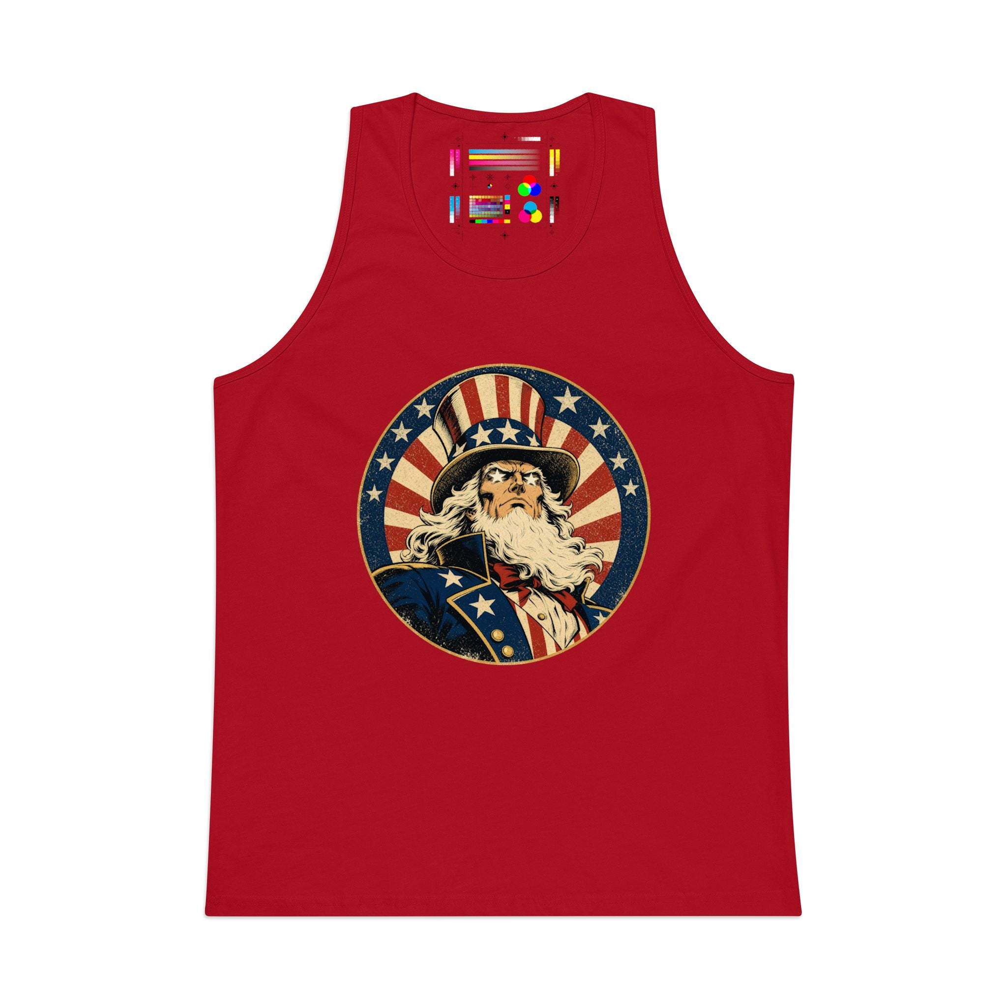 Uncle Sam Tank Top | Patriotic Graphic Tank