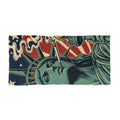 Lady Liberty Beach Towel | Patriotic July 4th Towel