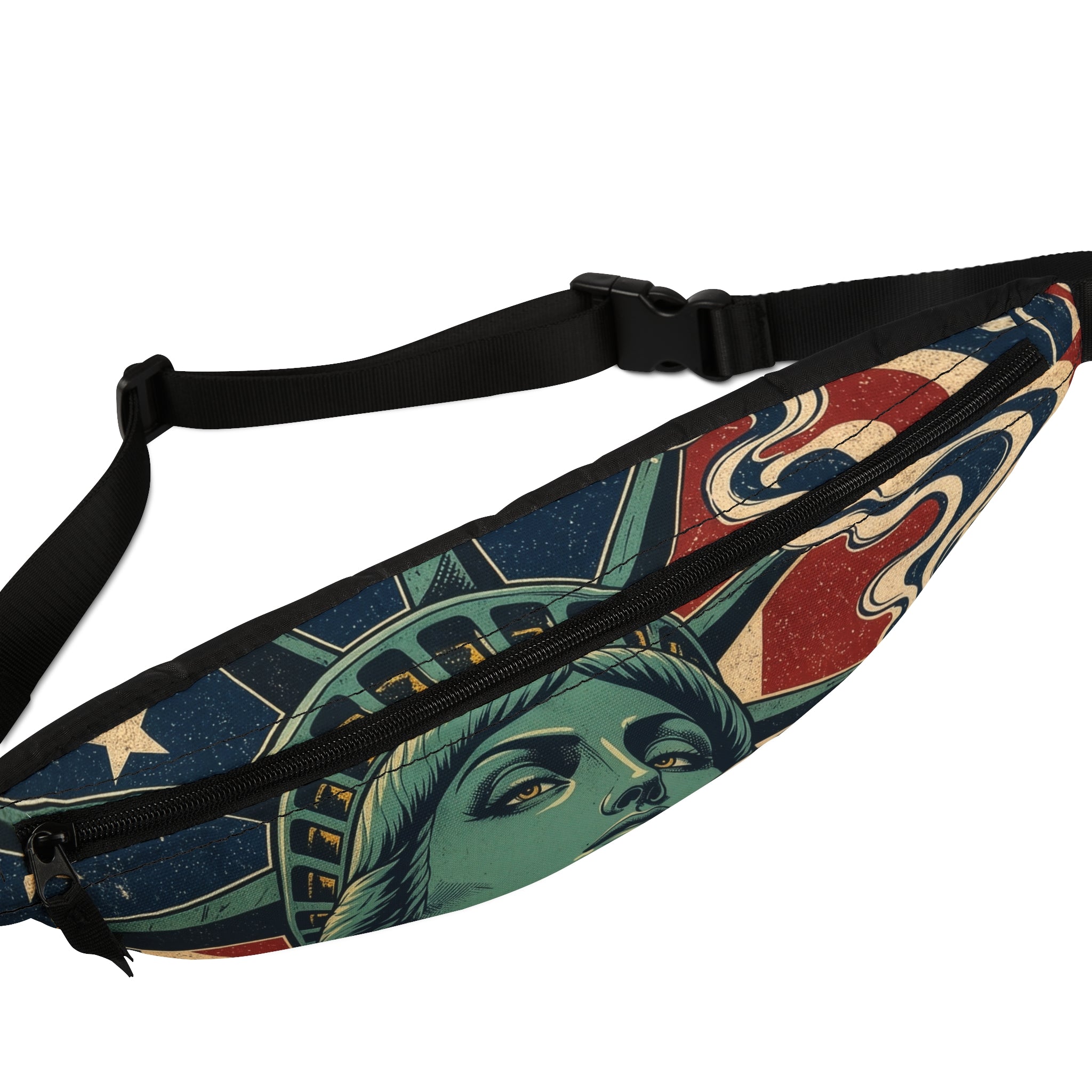 Lady Liberty Fanny Pack | Patriotic Waist Bag
