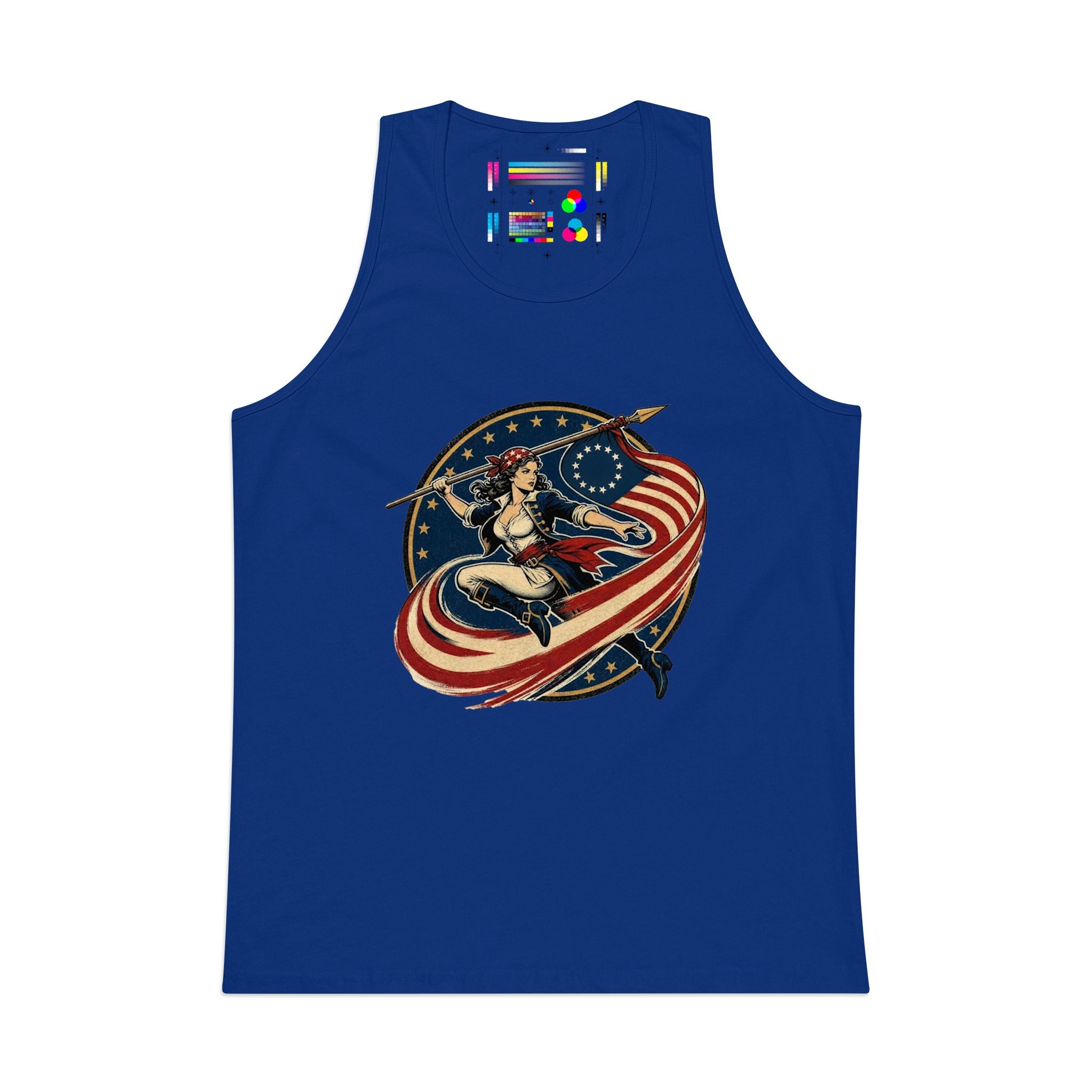 Betsy Ross Tank Top | Patriotic Graphic Tank