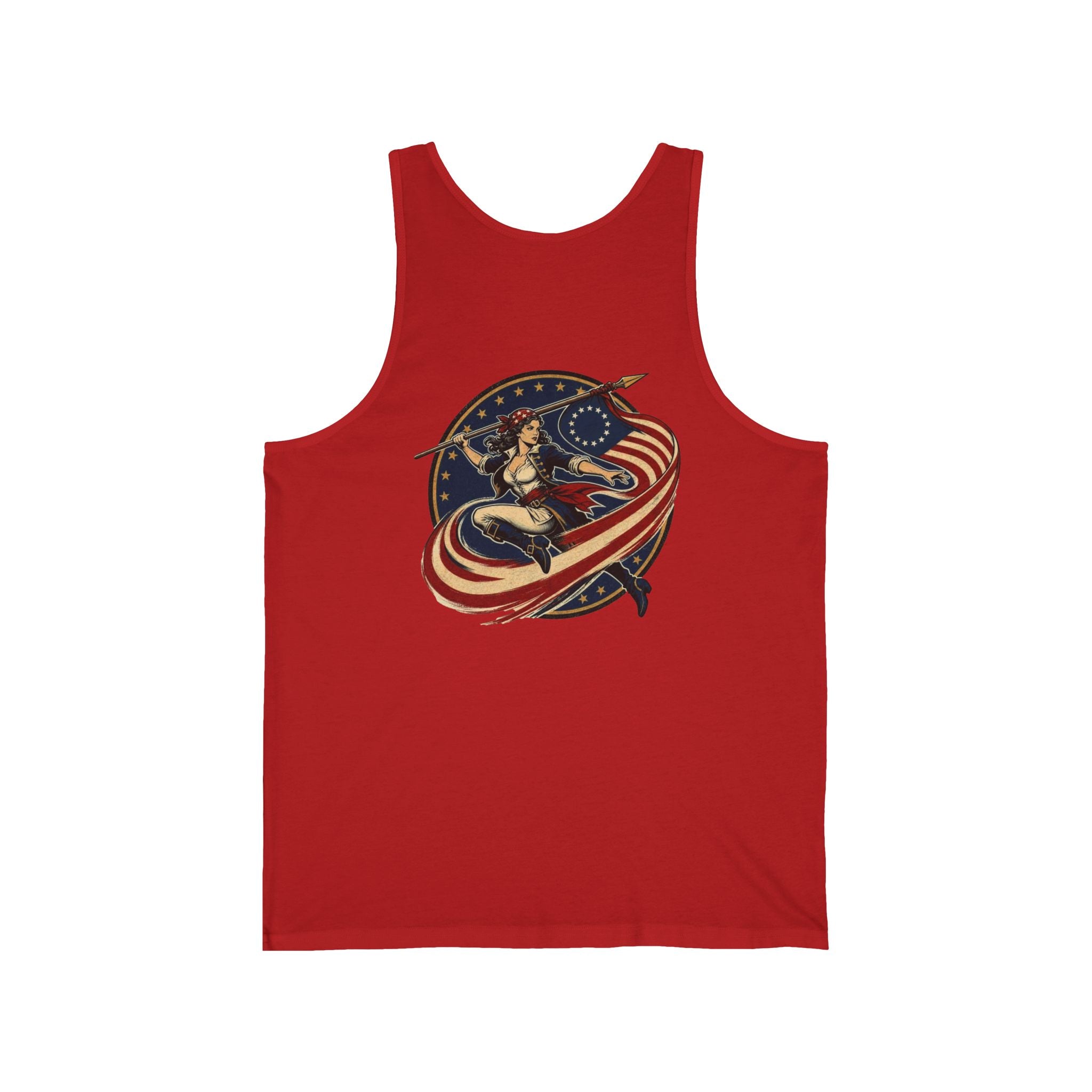 Betsy Ross Women's Tank Top | Patriotic Graphic Tank