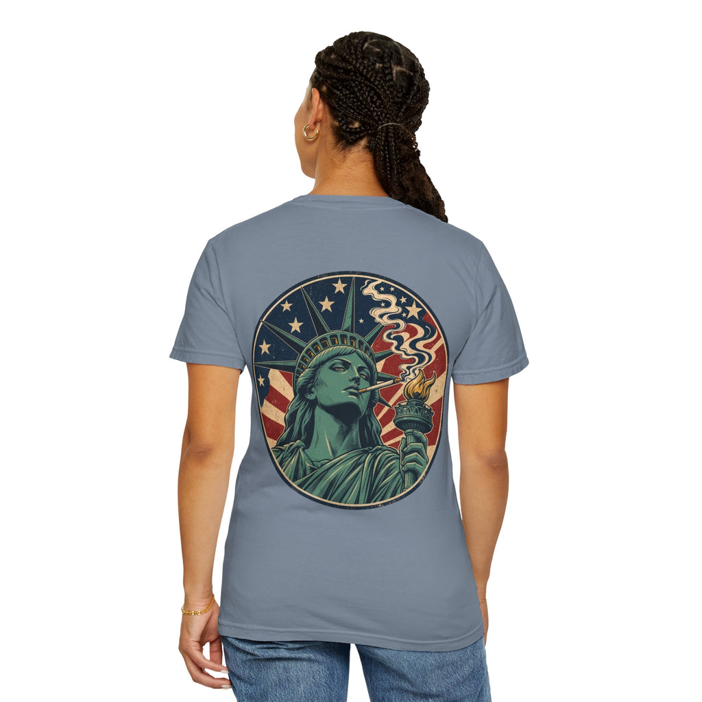 Lady Liberty T-Shirt | Patriotic Graphic Tee
