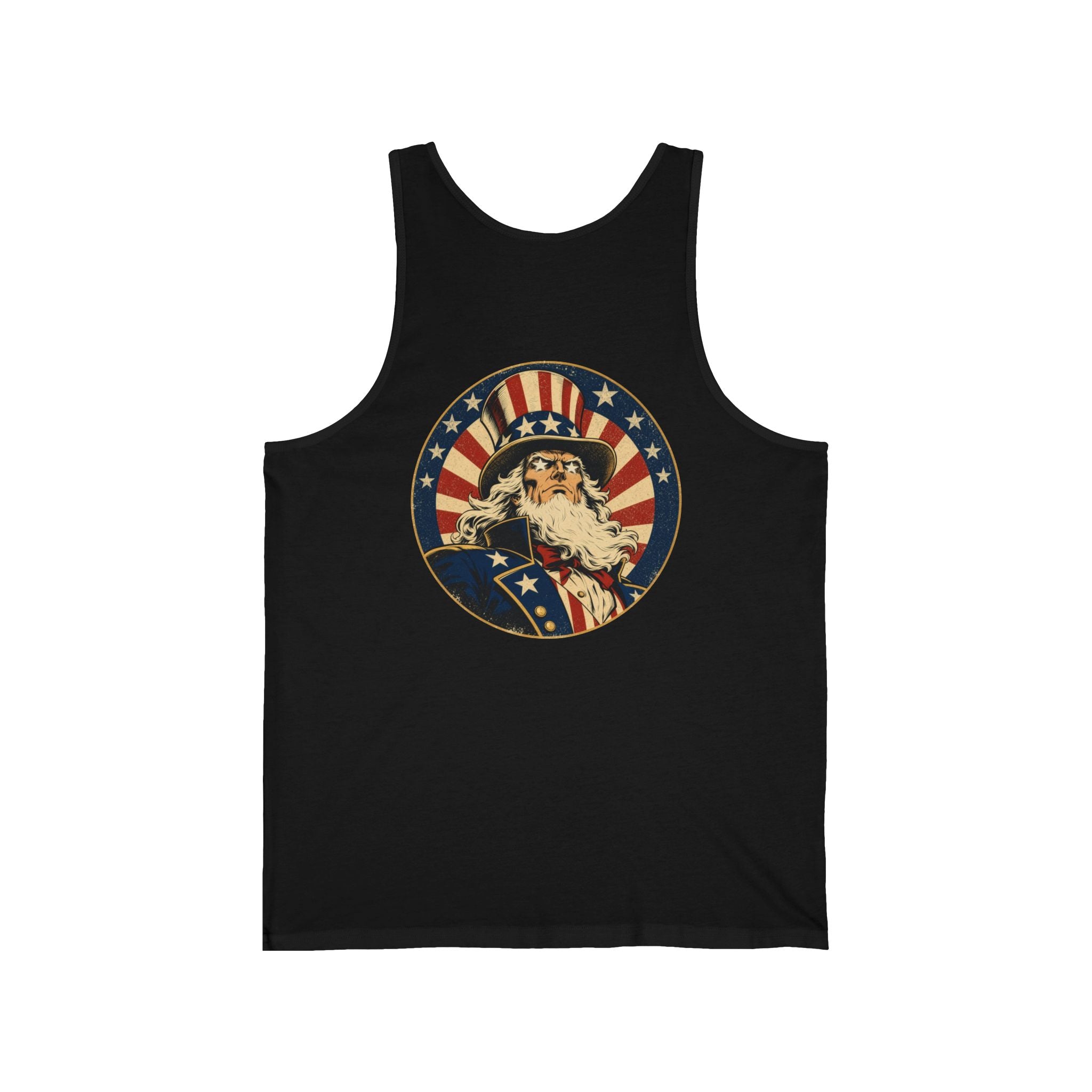 Uncle Sam Women's Tank Top | Patriotic Graphic Tank