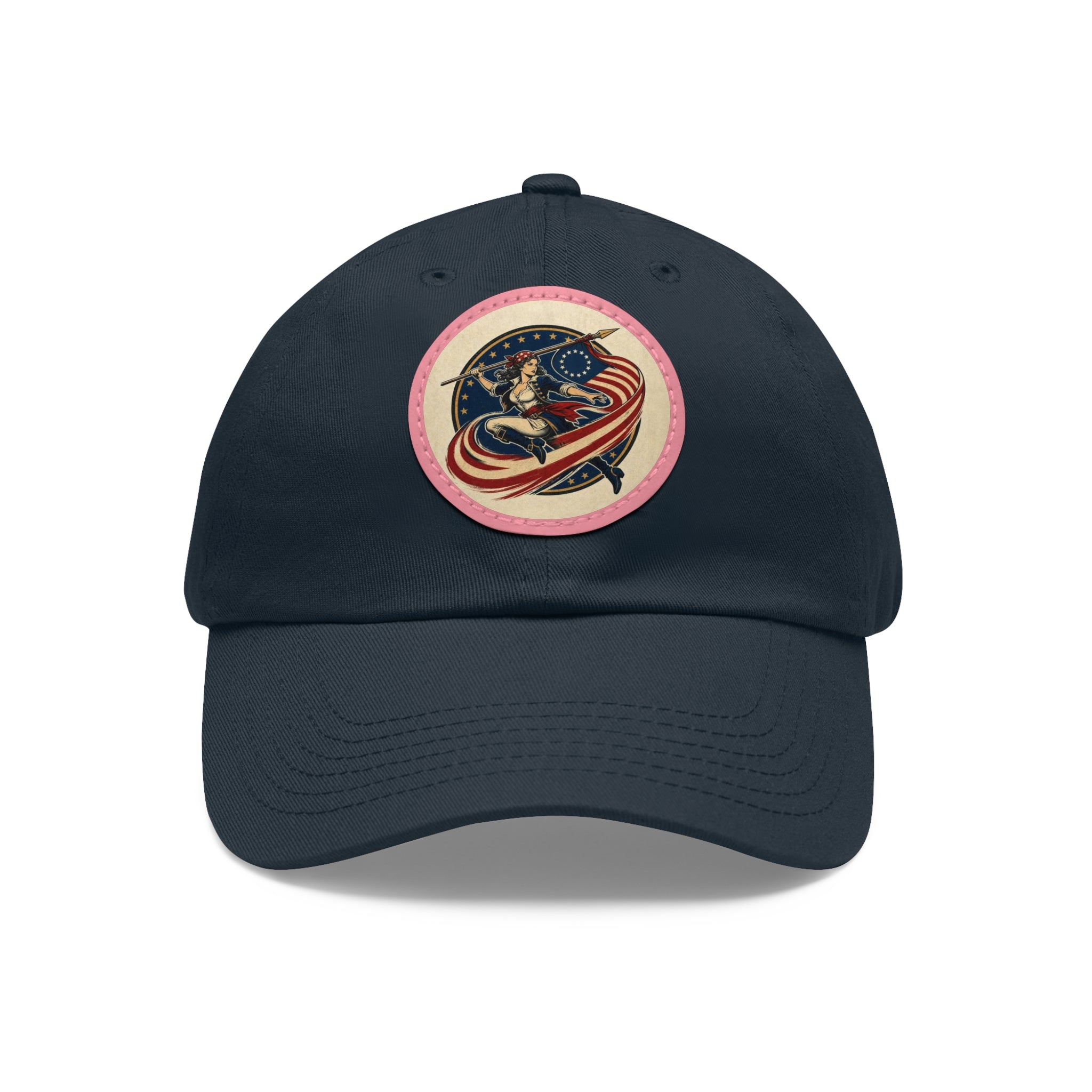 Betsy Ross Dad Hat | Leather Patch