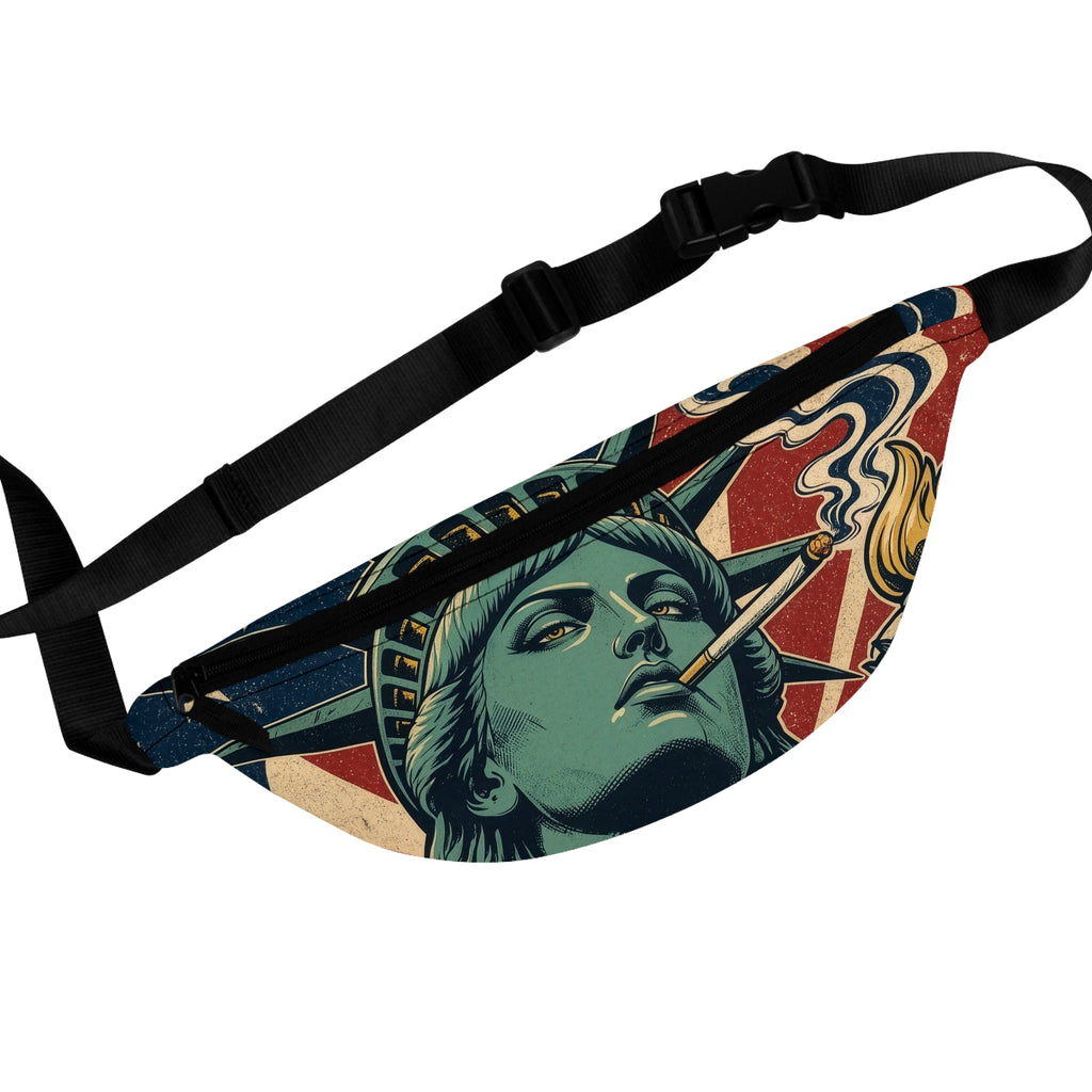 Lady Liberty Fanny Pack | Patriotic Waist Bag