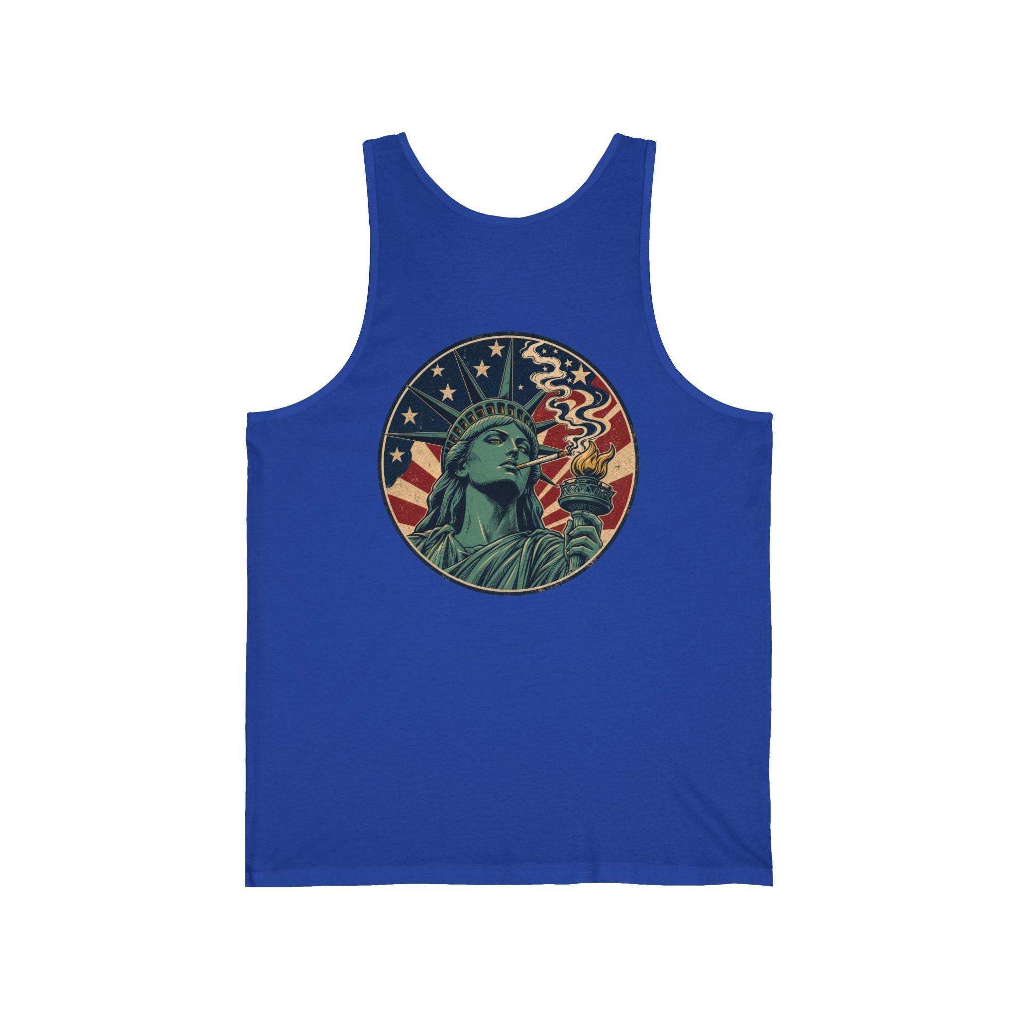 Lady Liberty Women's Tank Top | Patriotic Graphic Tank