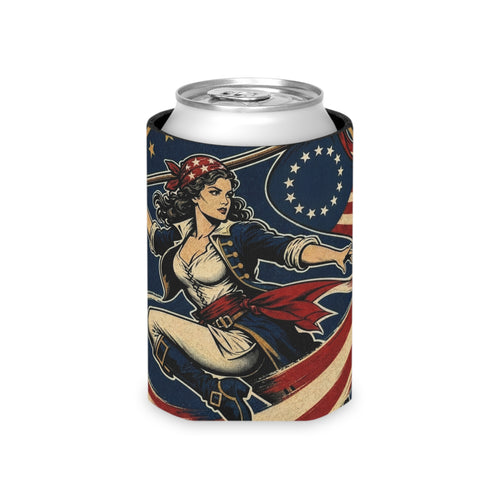 Betsy Ross Beer Koozie | Patriotic Can Cooler