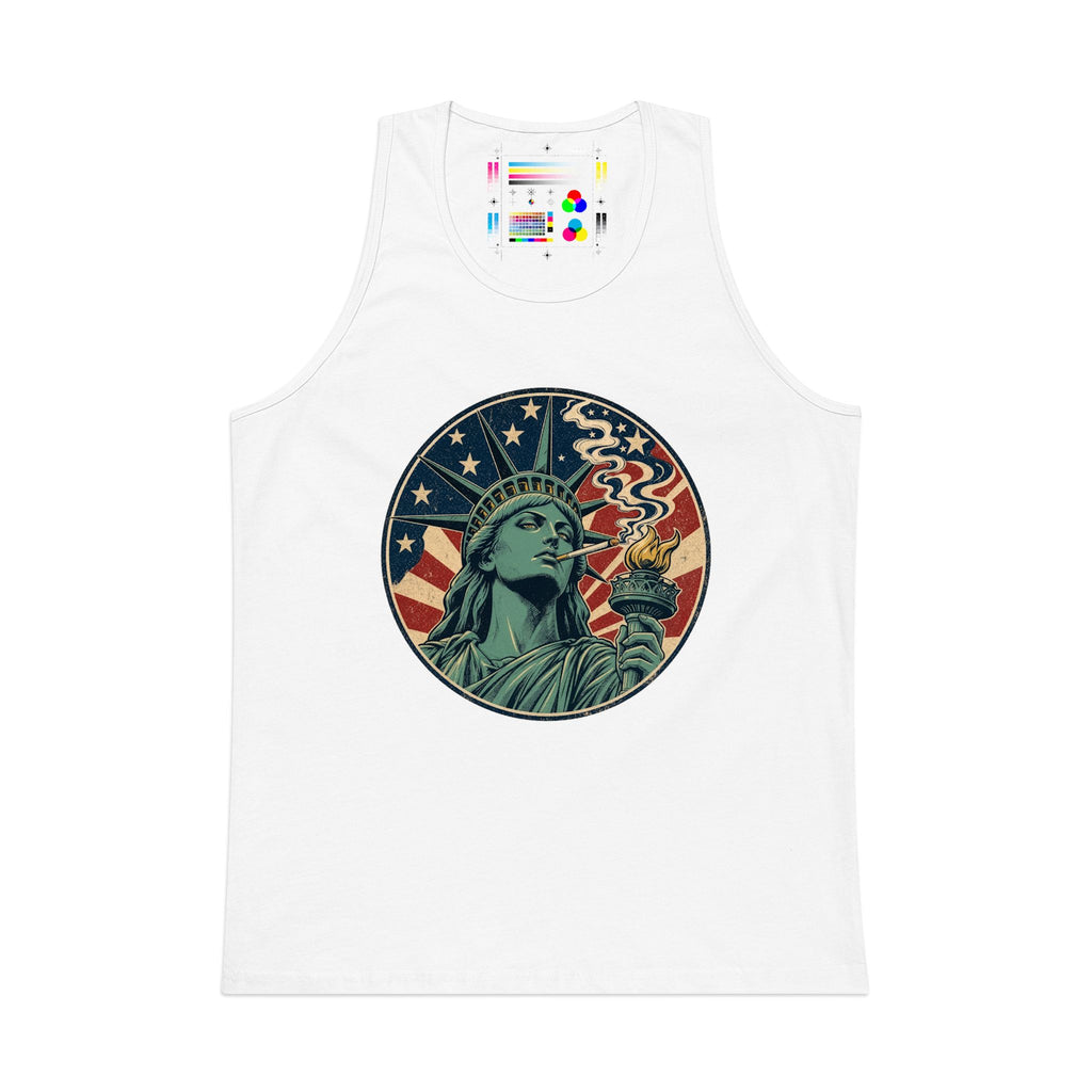 Lady Liberty Tank Top | Patriotic Graphic Tank