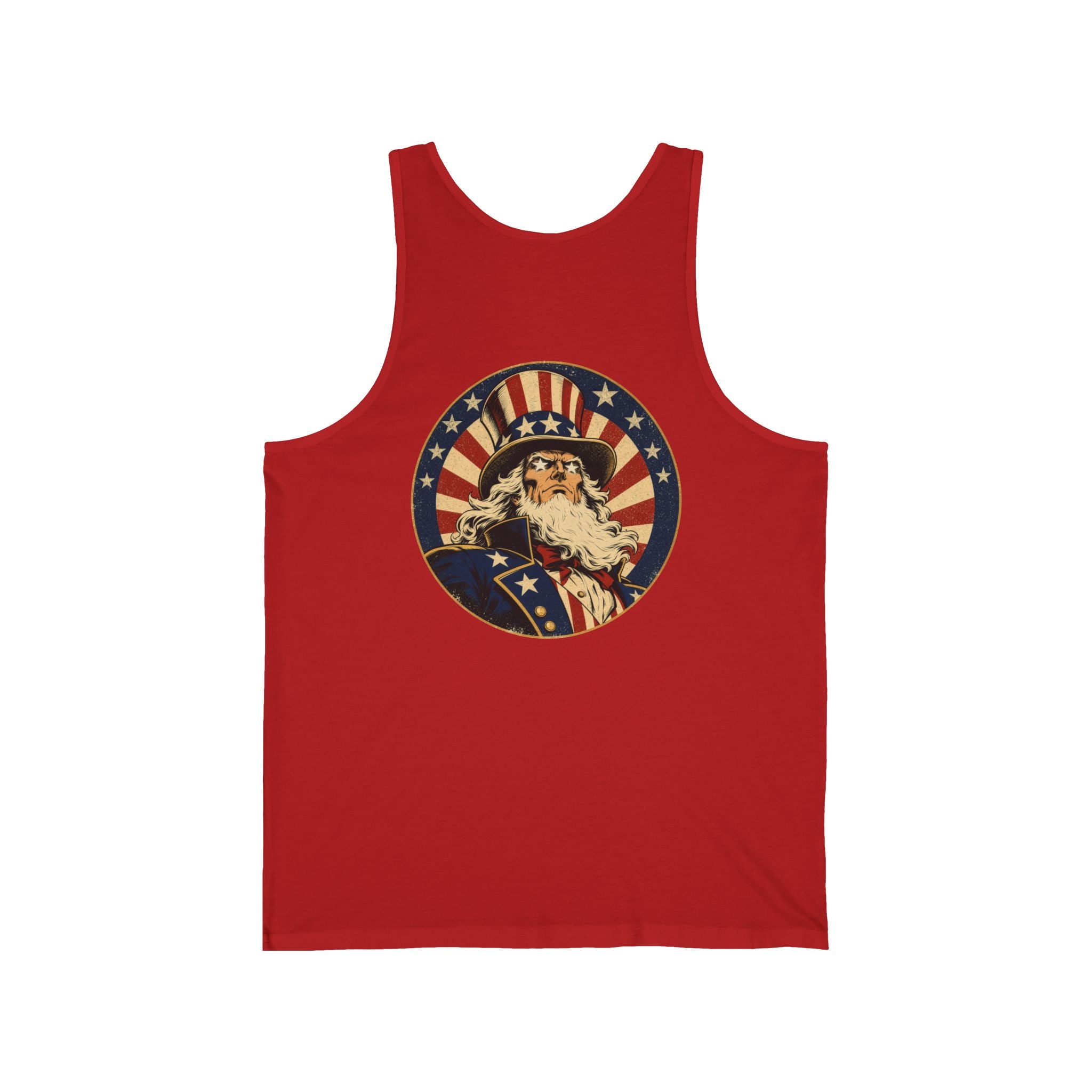 Uncle Sam Women's Tank Top | Patriotic Graphic Tank