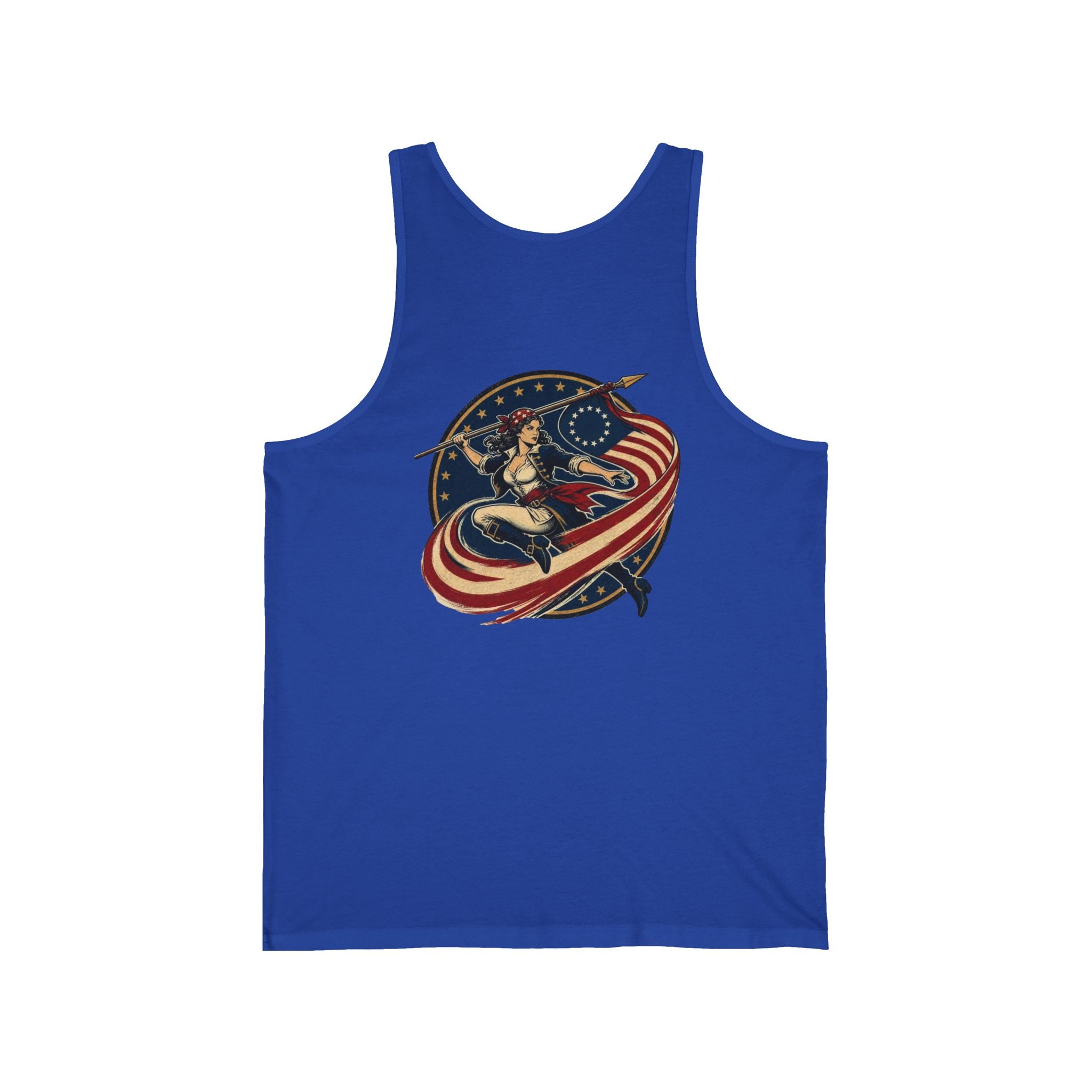 Betsy Ross Women's Tank Top | Patriotic Graphic Tank