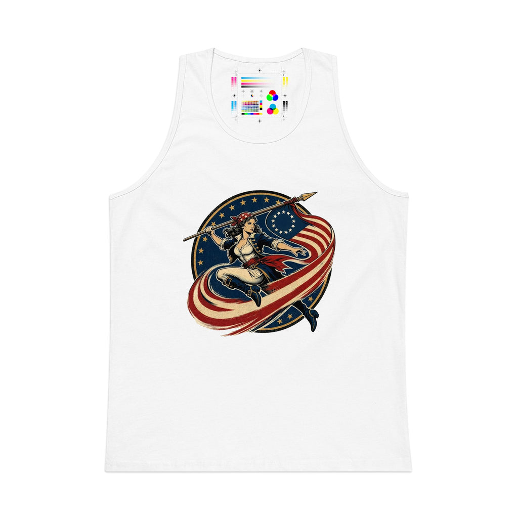 Betsy Ross Tank Top | Patriotic Graphic Tank