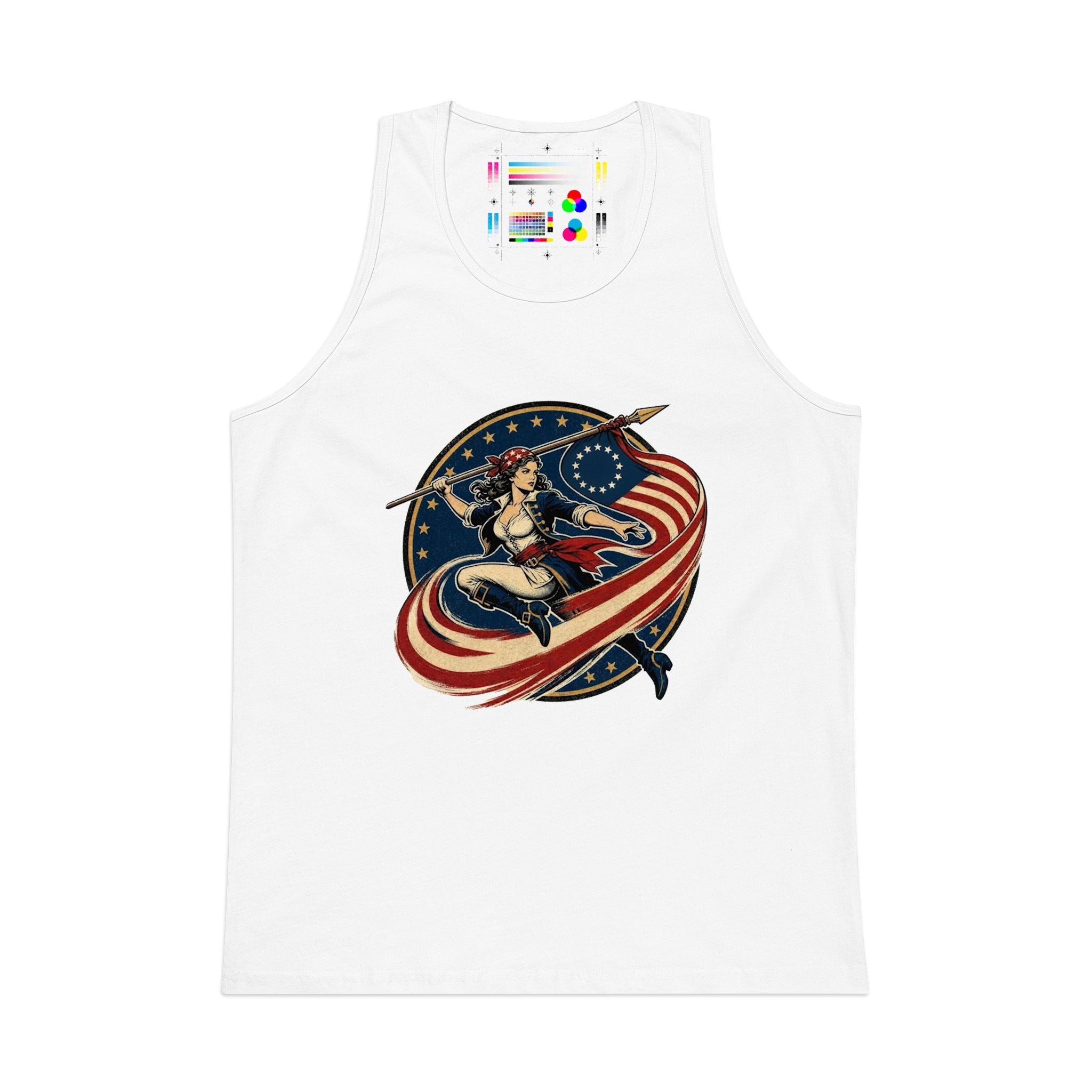 Betsy Ross Tank Top | Patriotic Graphic Tank