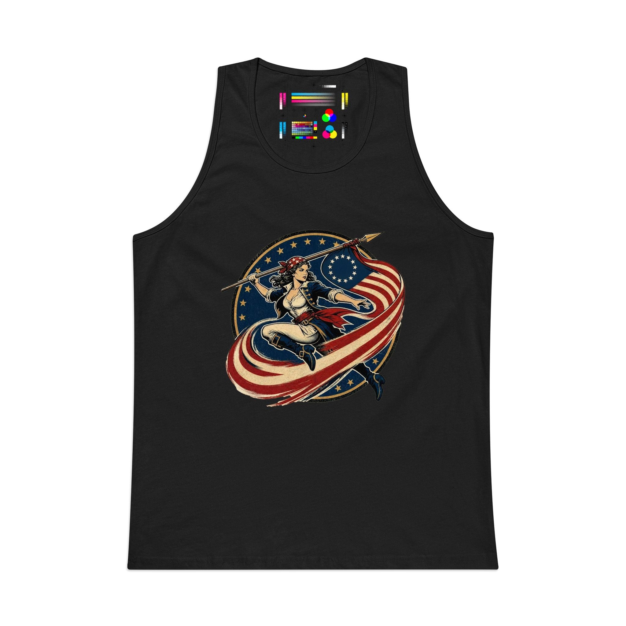 Betsy Ross Tank Top | Patriotic Graphic Tank