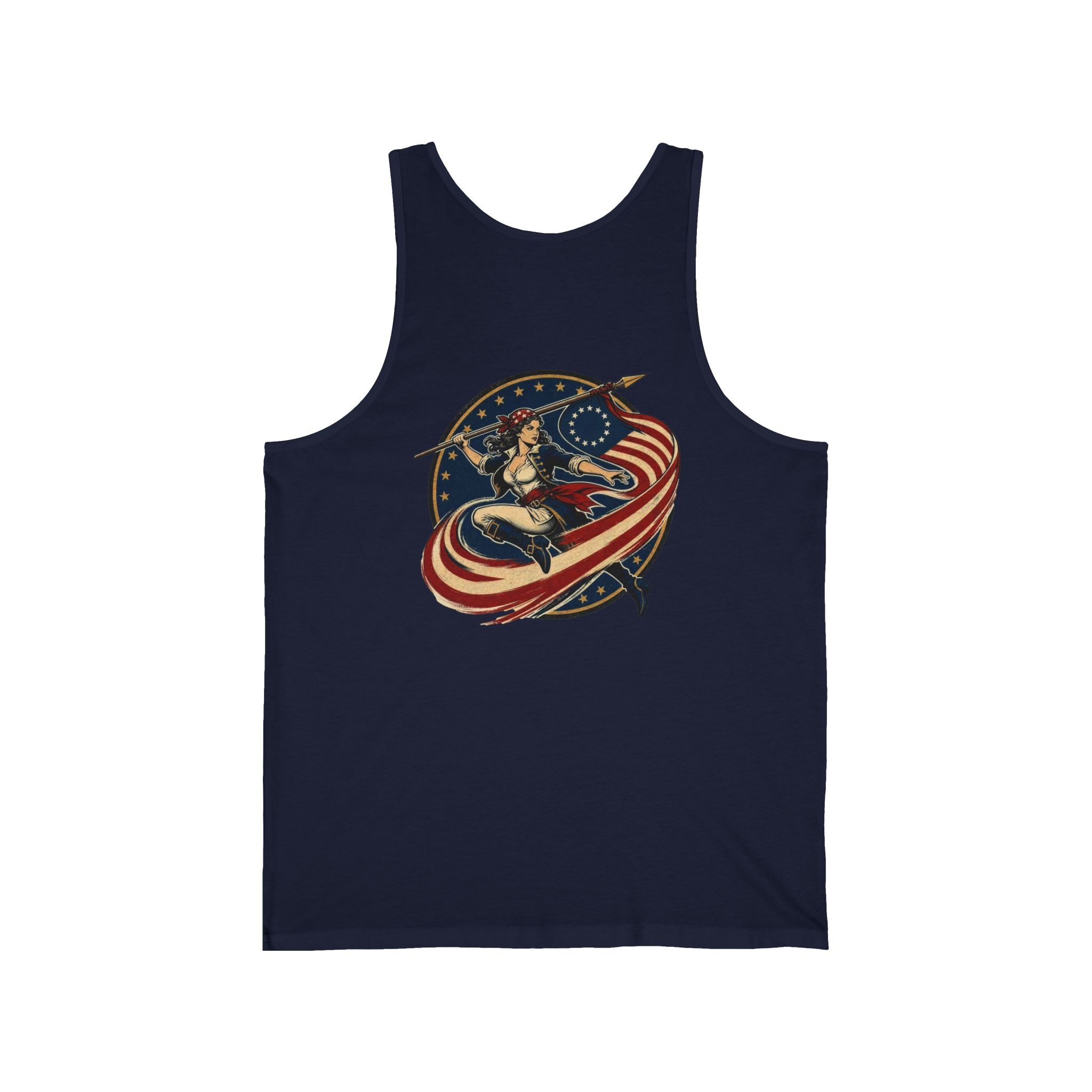 Betsy Ross Women's Tank Top | Patriotic Graphic Tank