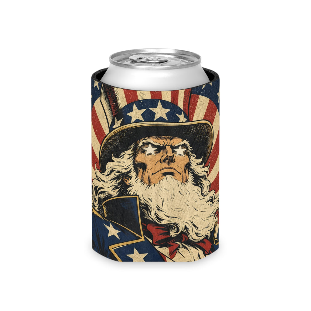 Uncle Sam Beer Koozie | Patriotic Can Cooler