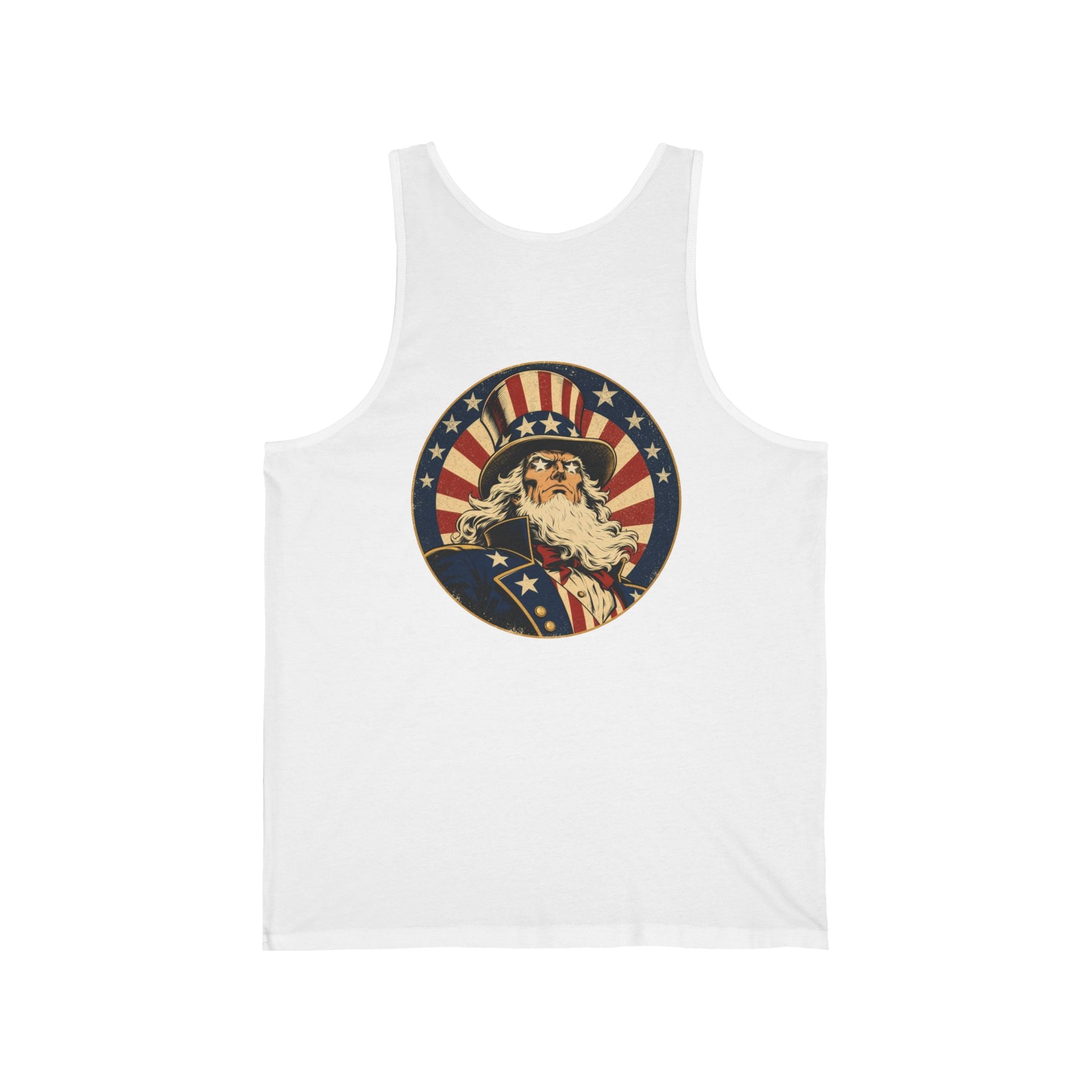 Uncle Sam Women's Tank Top | Patriotic Graphic Tank