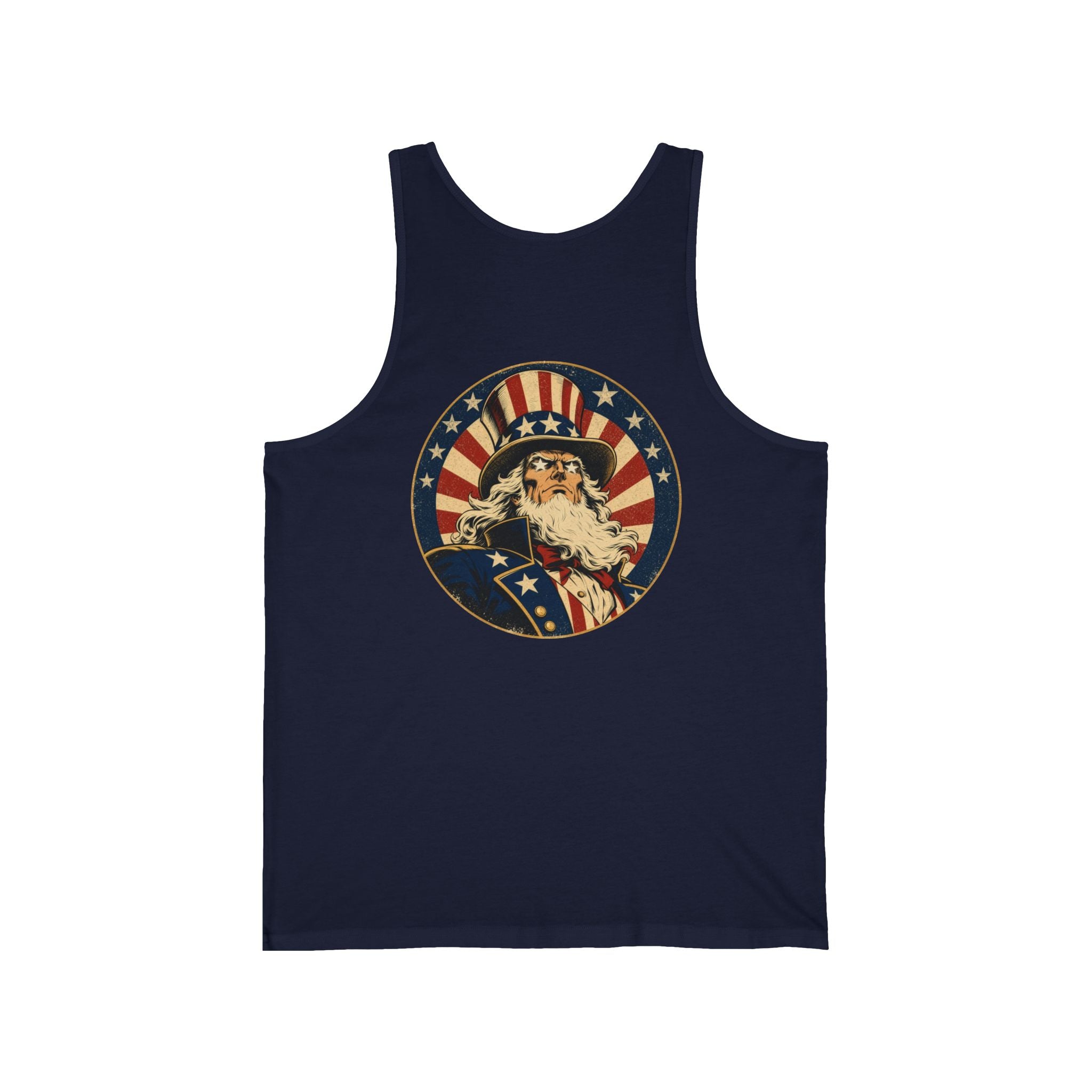Uncle Sam Women's Tank Top | Patriotic Graphic Tank