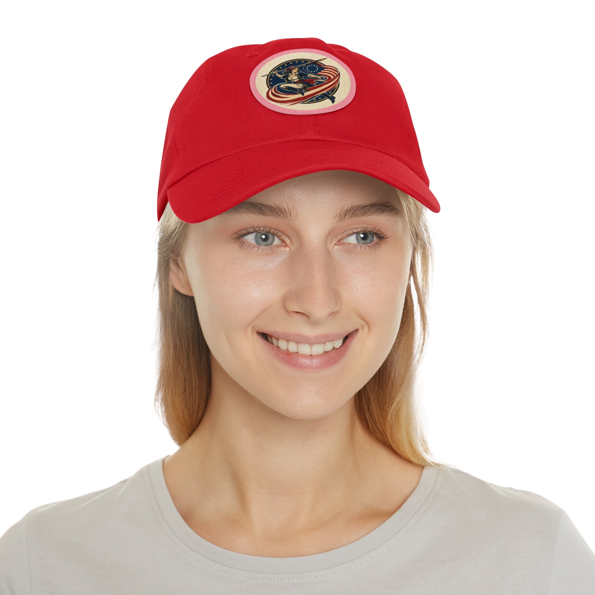 Betsy Ross Dad Hat | Leather Patch