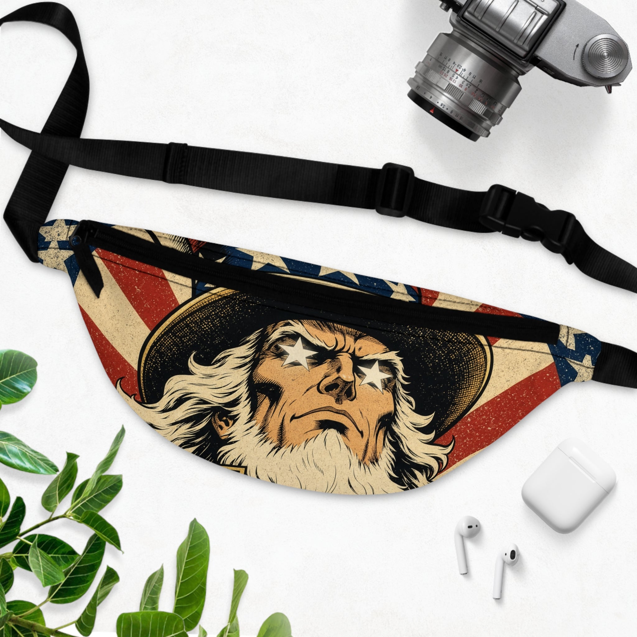 Uncle Sam Fanny Pack | Patriotic Waist Bag