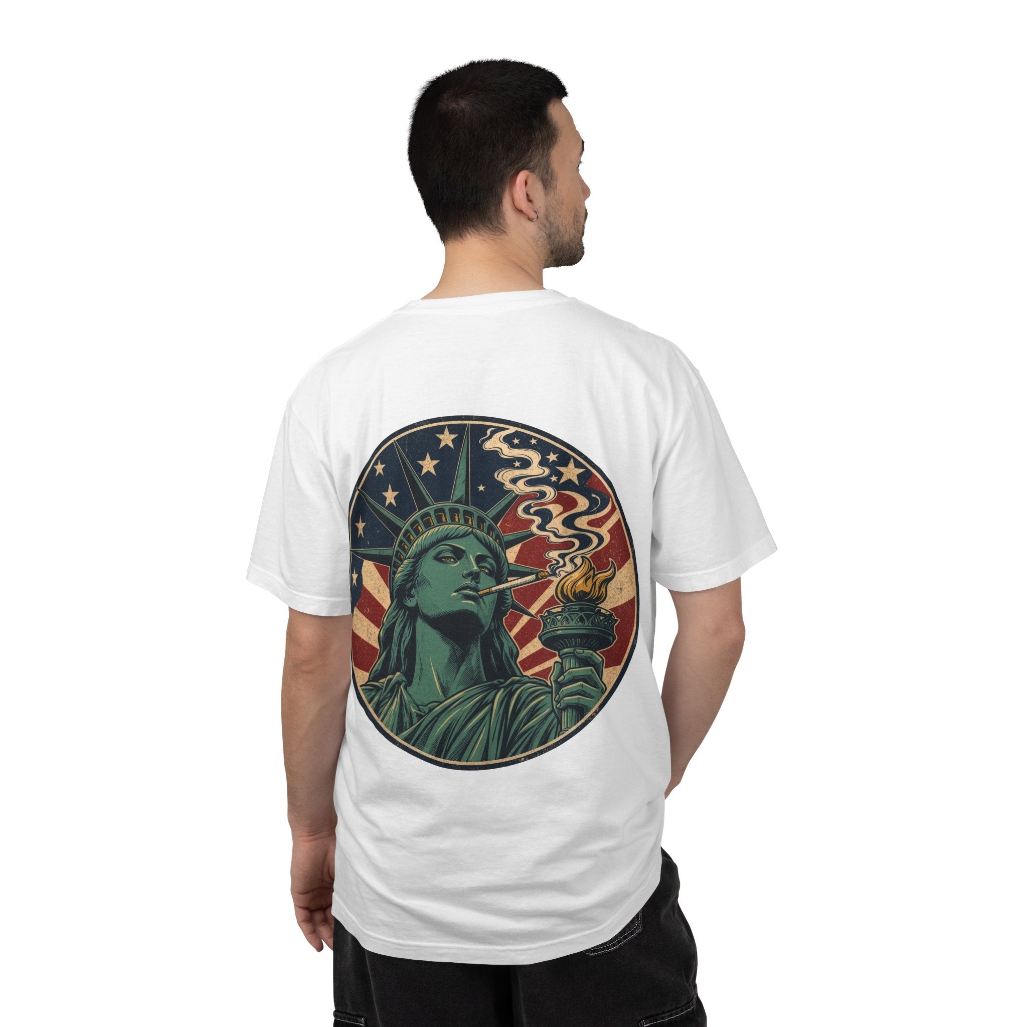 Lady Liberty T-Shirt | Patriotic Graphic Tee