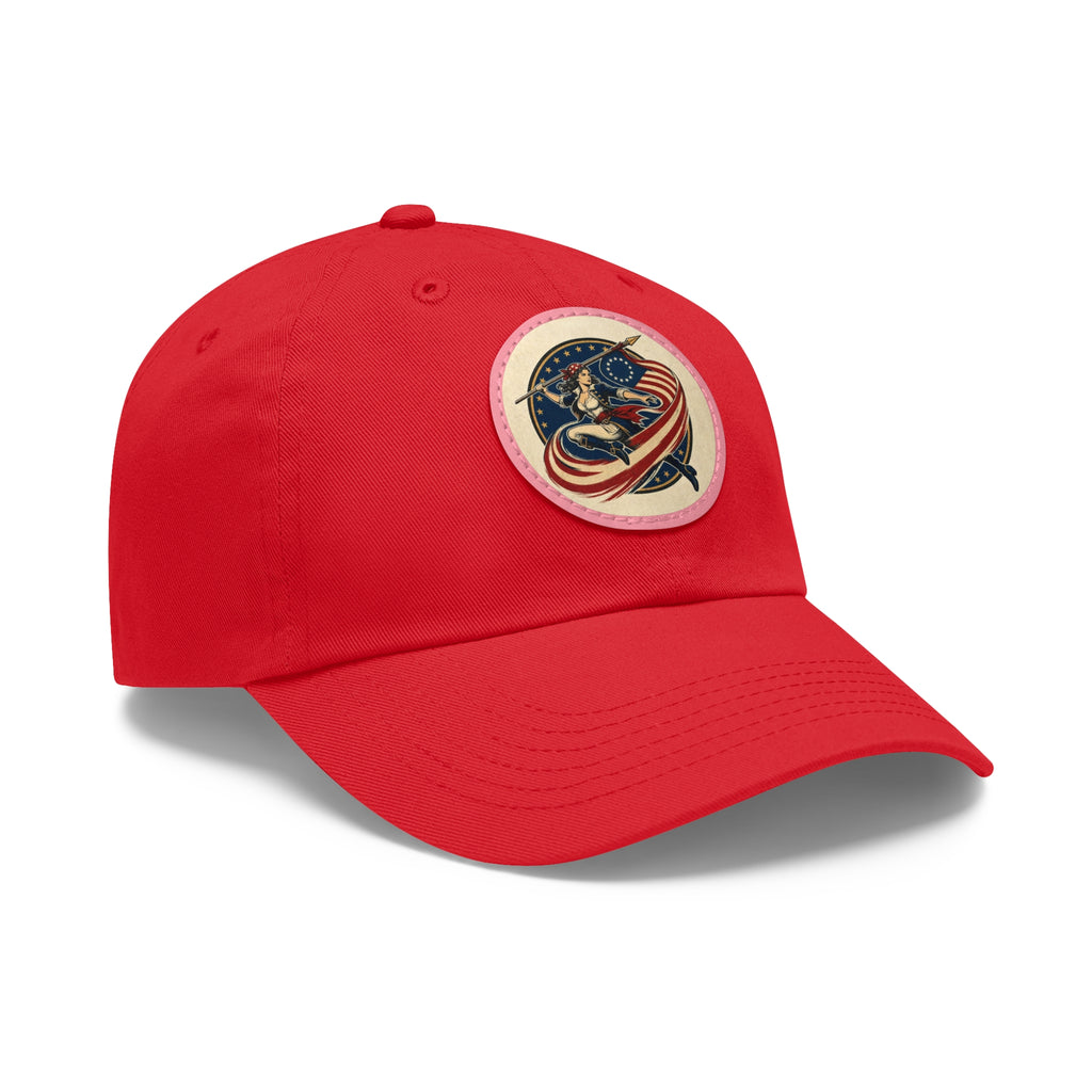 Betsy Ross Dad Hat | Leather Patch