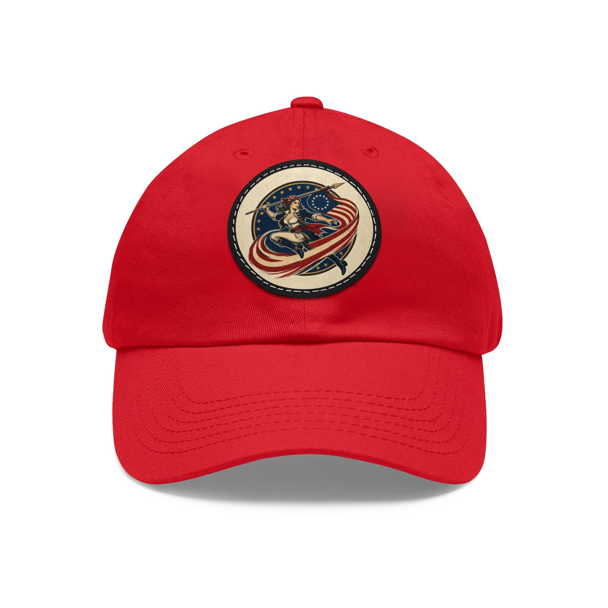 Betsy Ross Dad Hat | Leather Patch
