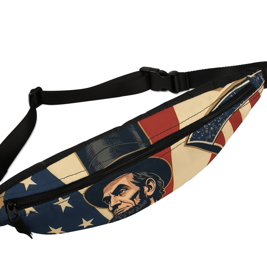 Lumberjack Abe Fanny Pack | Patriotic Waist Bag