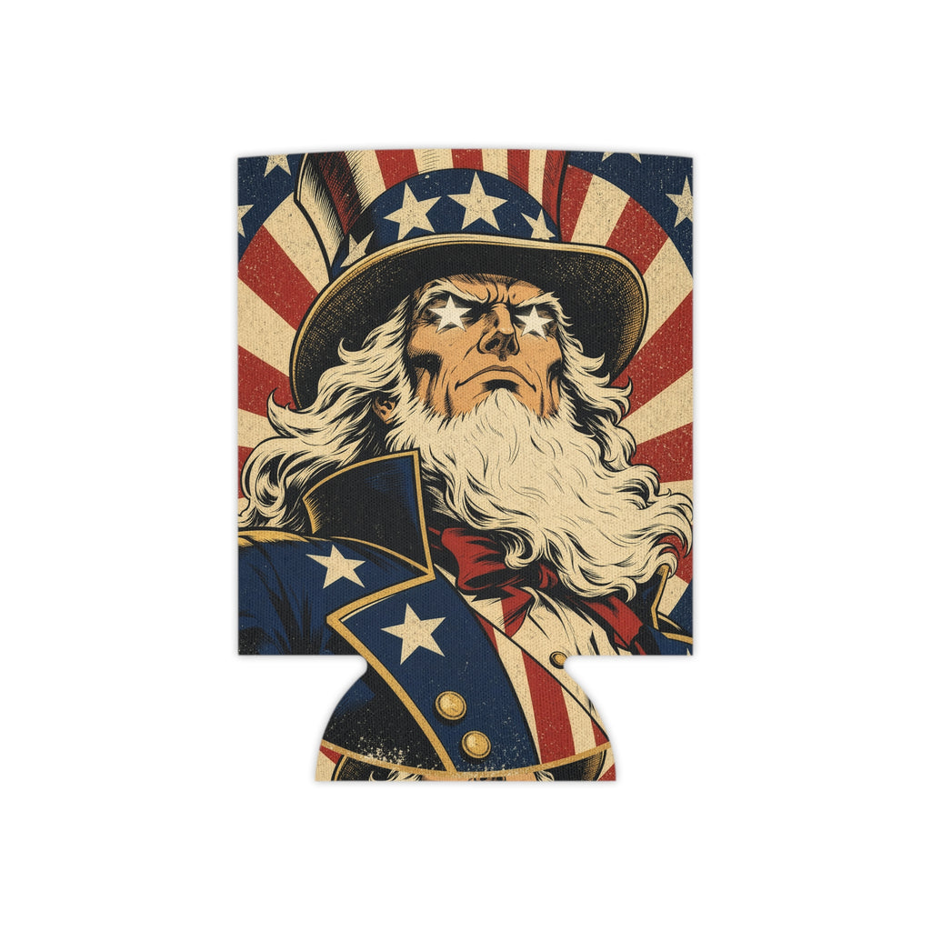 Uncle Sam Beer Koozie | Patriotic Can Cooler
