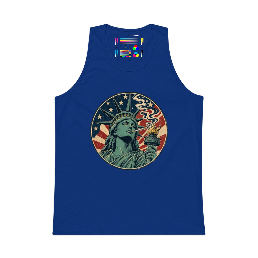 Lady Liberty Tank Top | Patriotic Graphic Tank