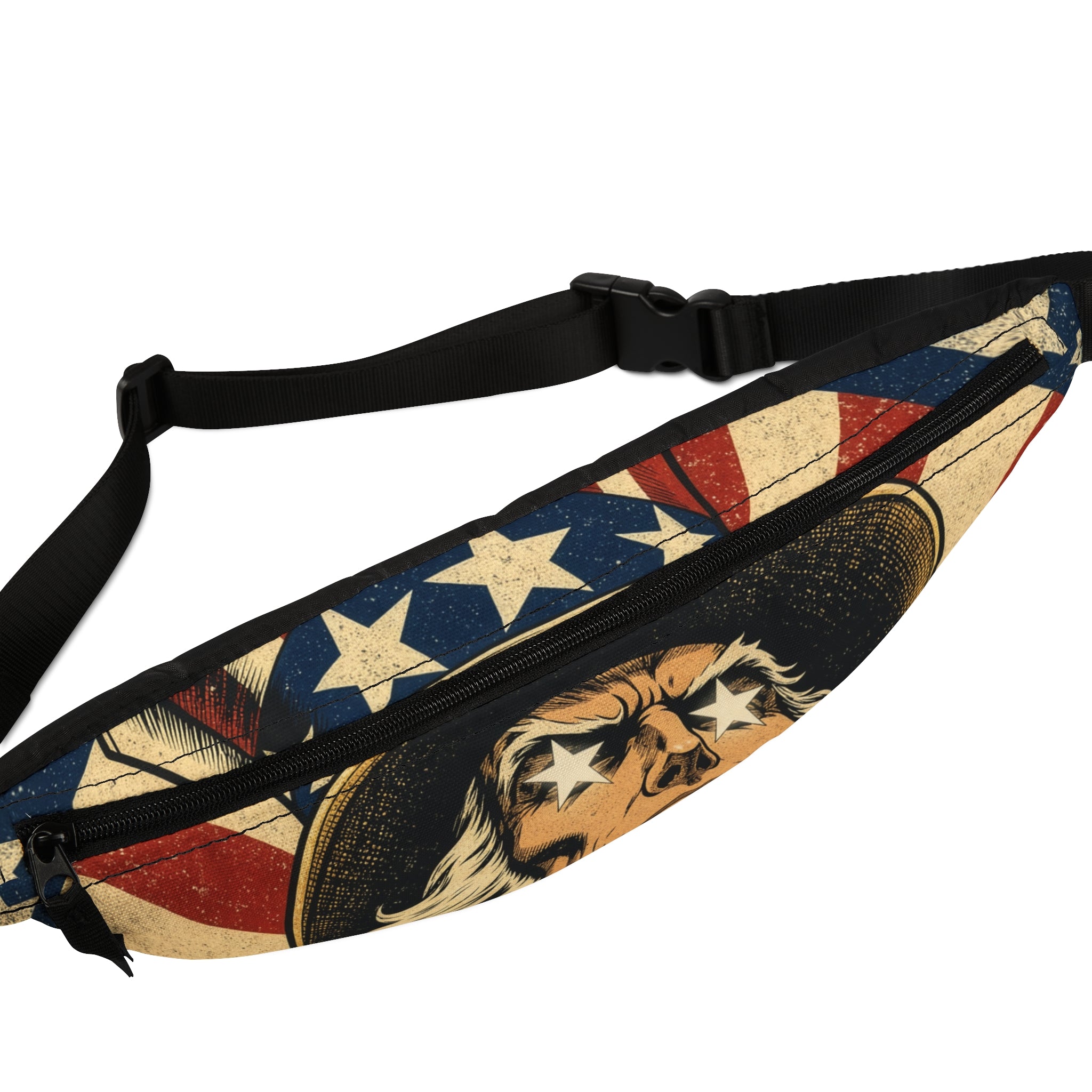 Uncle Sam Fanny Pack | Patriotic Waist Bag