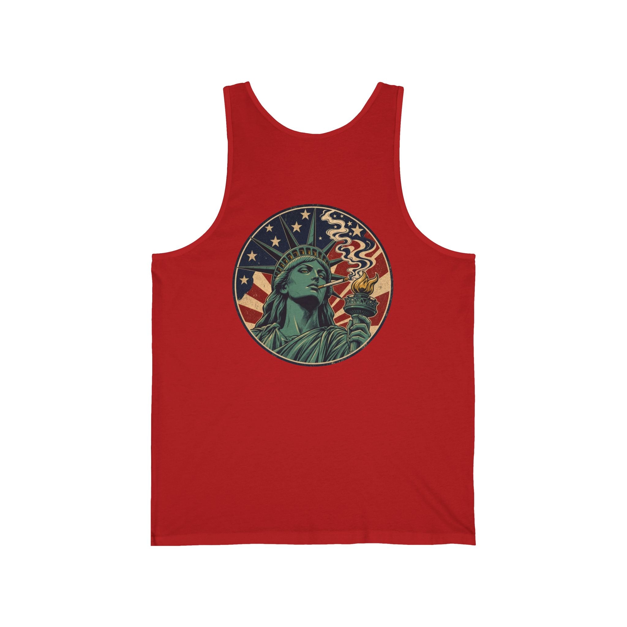 Lady Liberty Women's Tank Top | Patriotic Graphic Tank