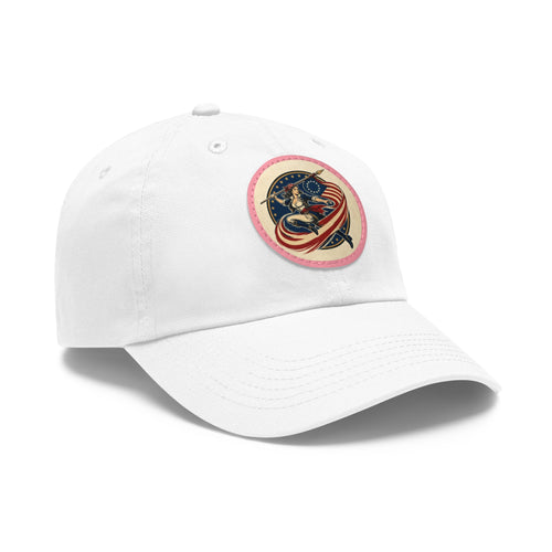 Betsy Ross Dad Hat | Leather Patch