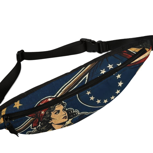 Betsy Ross Fanny Pack | Patriotic Waist Bag