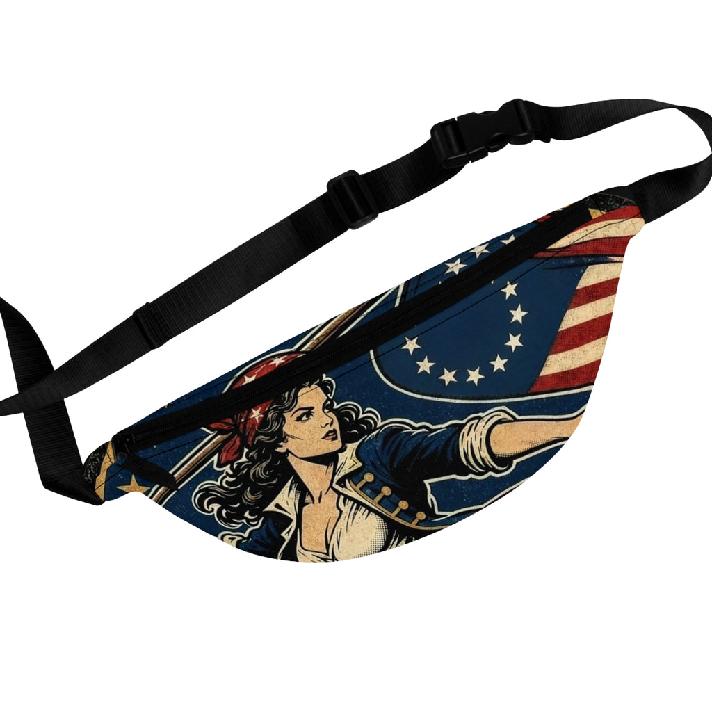 Betsy Ross Fanny Pack | Patriotic Waist Bag