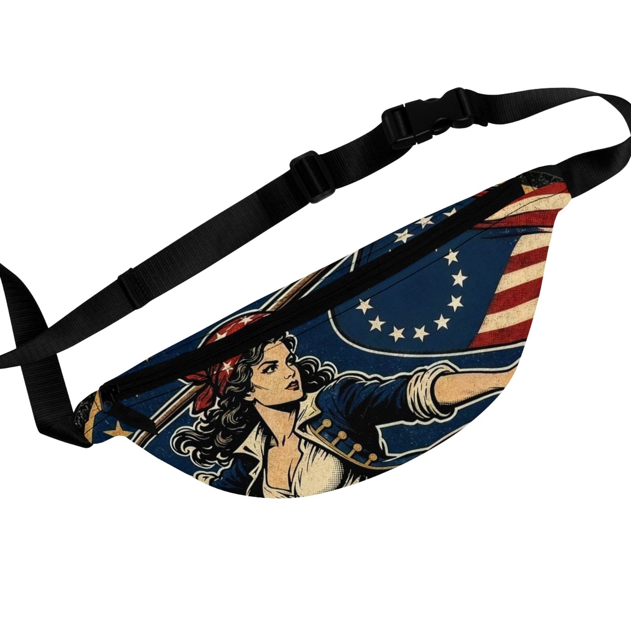 Betsy Ross Fanny Pack | Patriotic Waist Bag