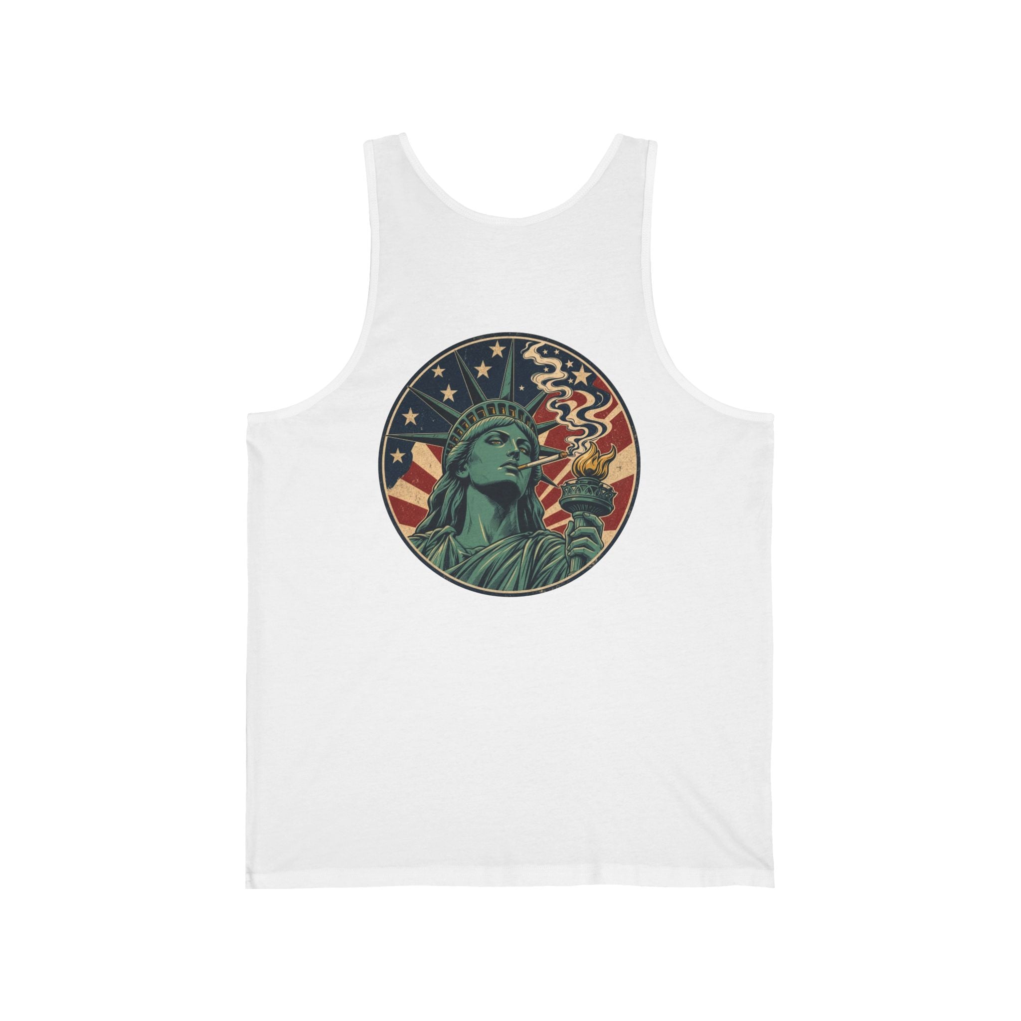 Lady Liberty Women's Tank Top | Patriotic Graphic Tank