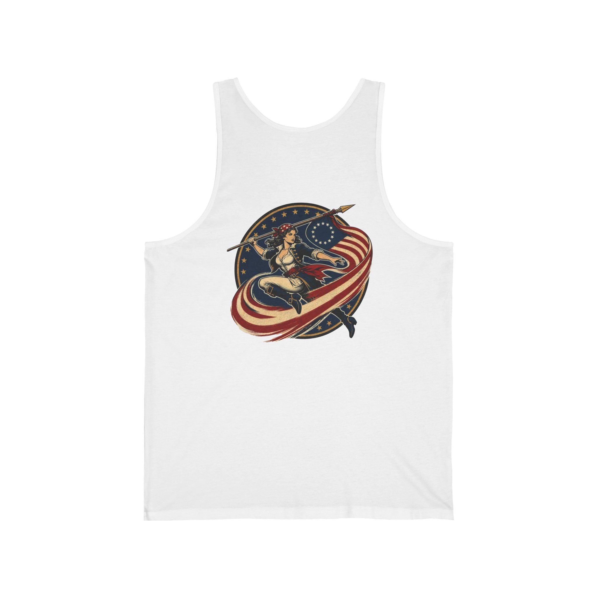 Betsy Ross Women's Tank Top | Patriotic Graphic Tank